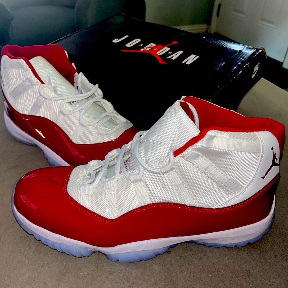 Jordan’s Cherry Red 11’s